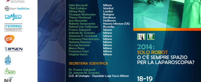 2014: solo robot o c’è sempre spazio per la laparoscopia?